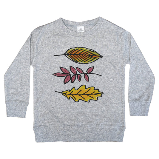 Three Leaves Fall Kid Long Sleeve T-shirt