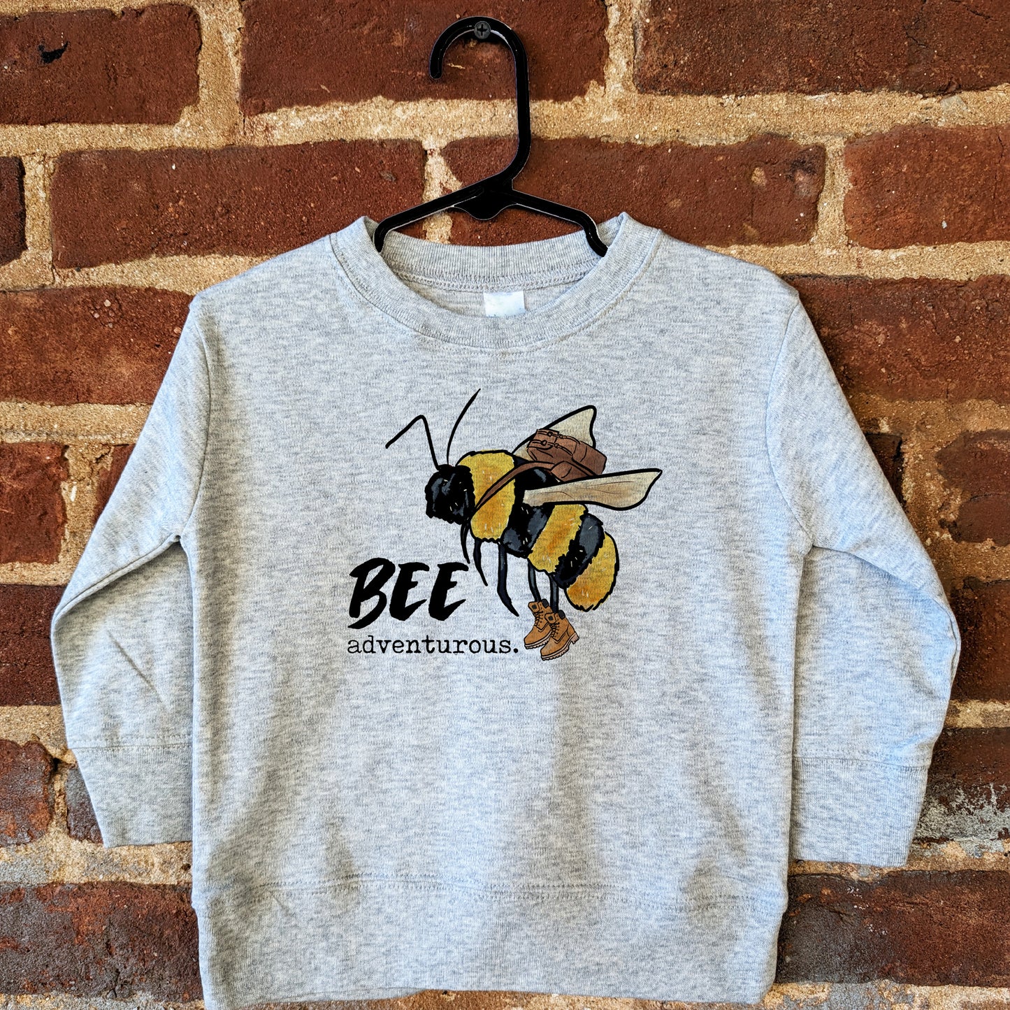 "Bee Adventurous" Bee Kid Long Sleeve Nature Shirt