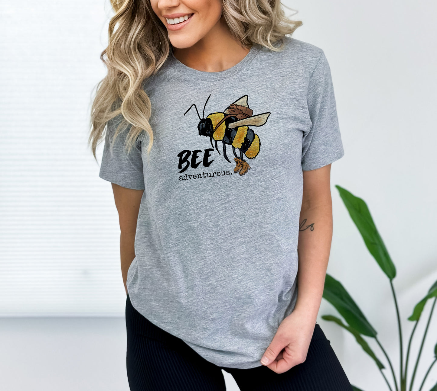 ADULT "Bee adventurous" Adventure Nature Adult Shirt