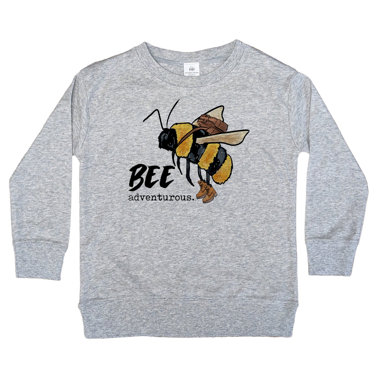 "Bee Adventurous" Bee Kid Long Sleeve Nature Shirt