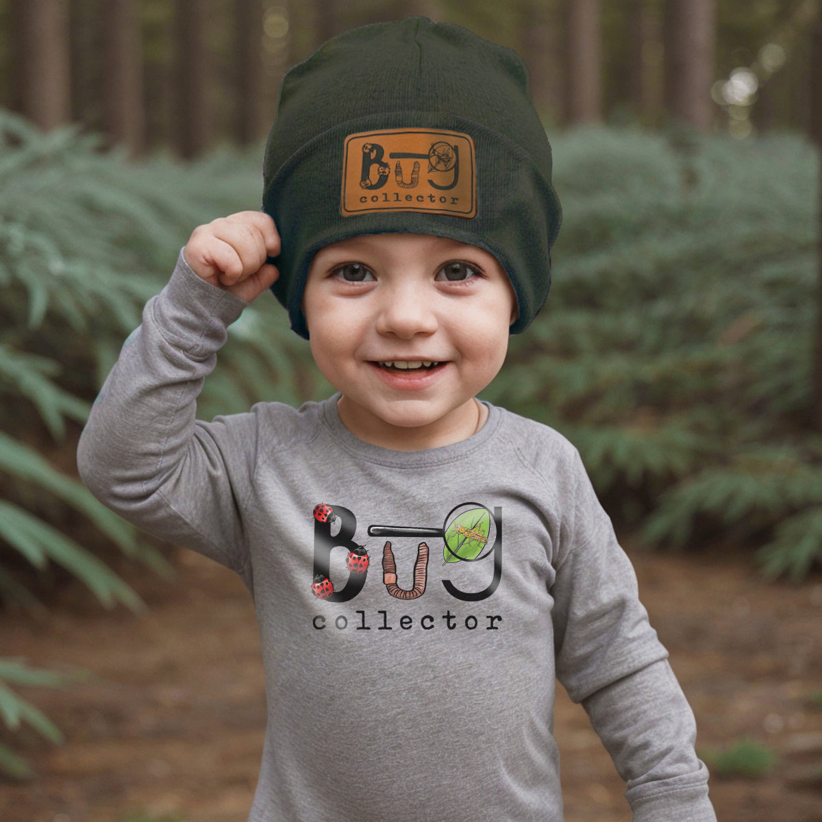 "Bug Collector" Nature Lover Hiking Beanie Hat | One Size Fits All | FOUR Color Options