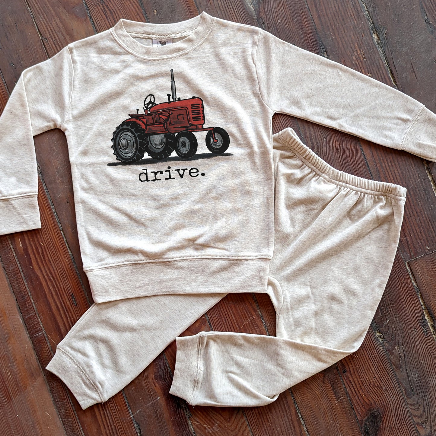 "drive." Sleep 'n Play Set | Size 2T through 5T | Includes Shirt & Joggers