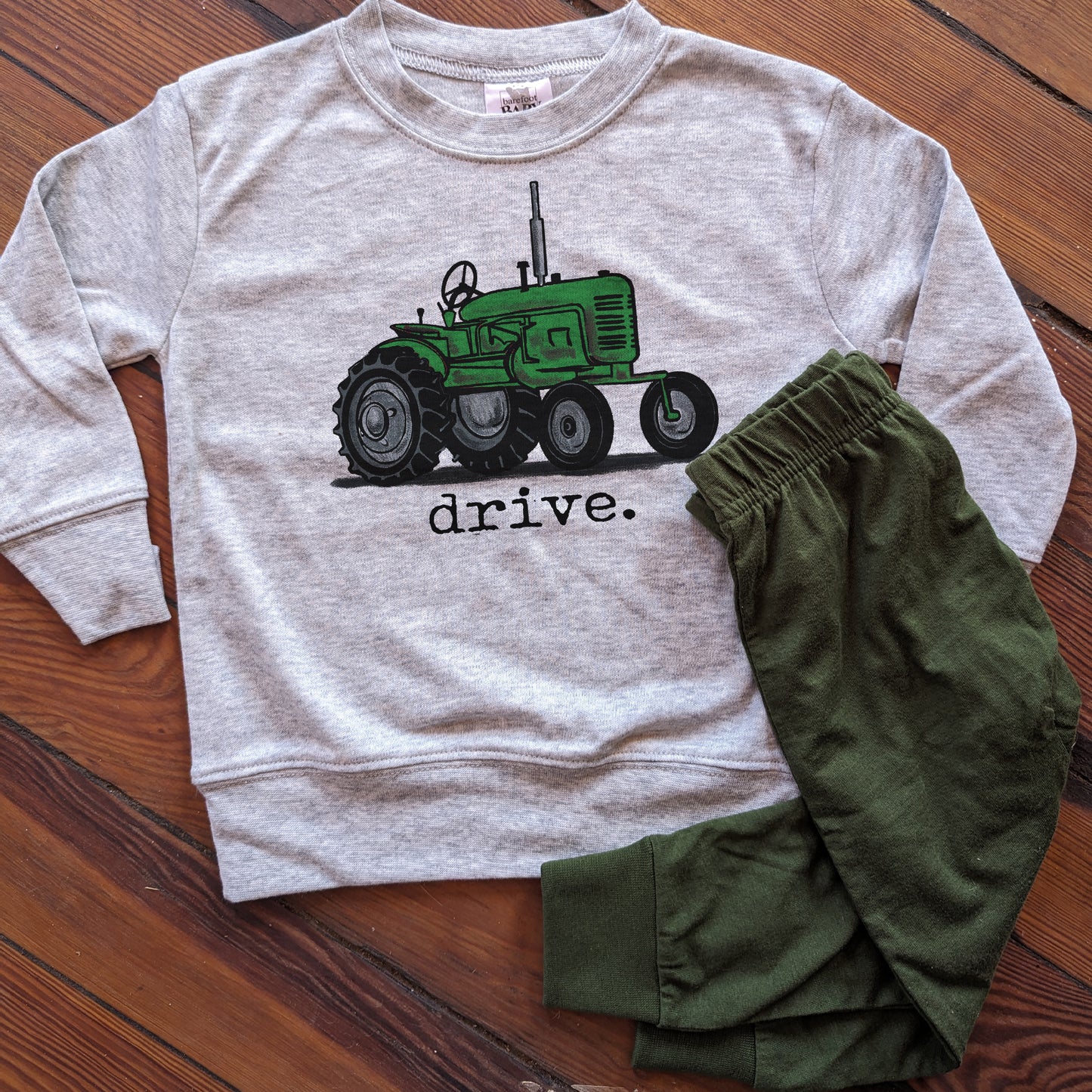 "drive" Set for Country Kids Sleep 'n Play Set | Size 2T through 5T | Includes Shirt & Joggers