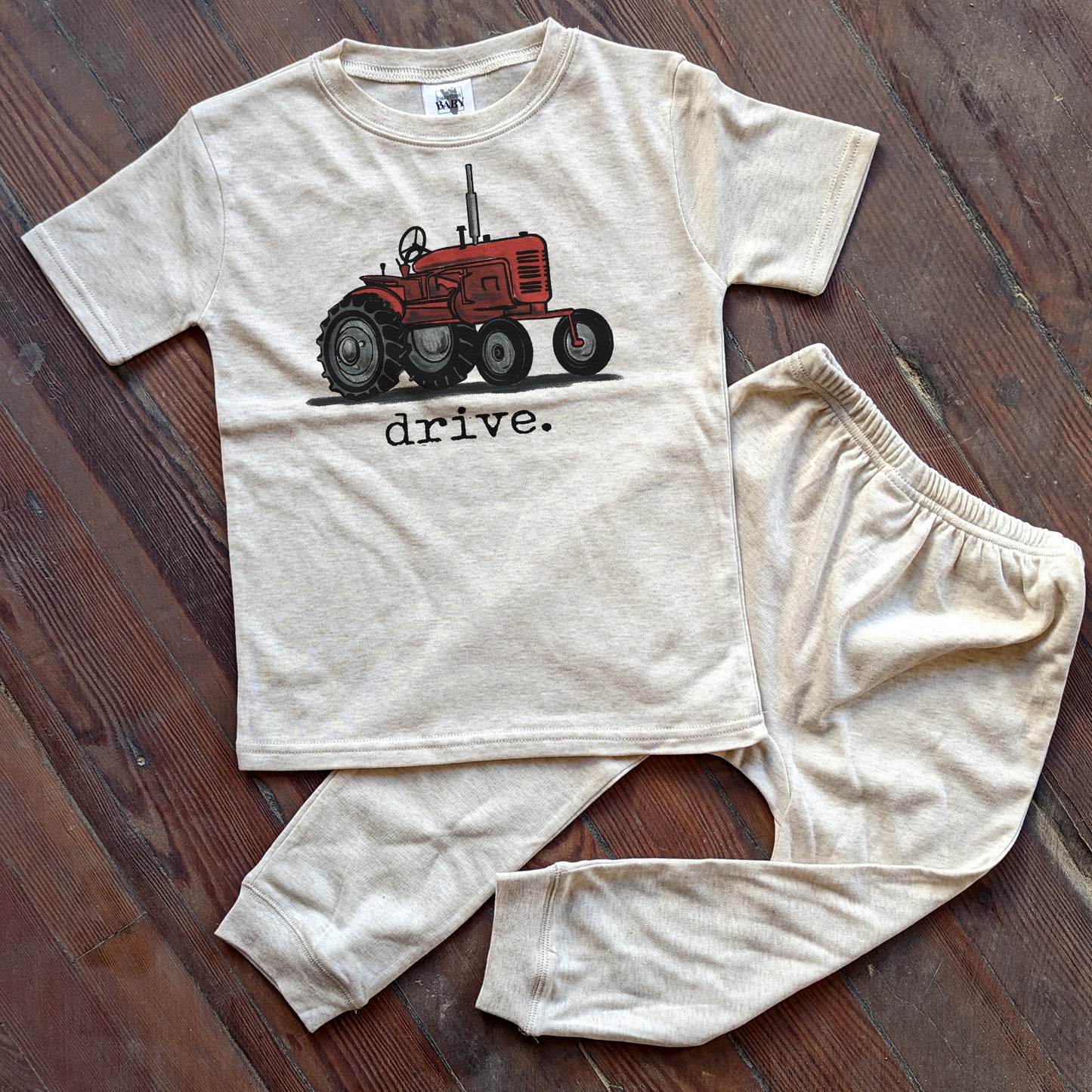 "drive." Sleep 'n Play Set | Size 2T through 5T | Includes Shirt & Joggers