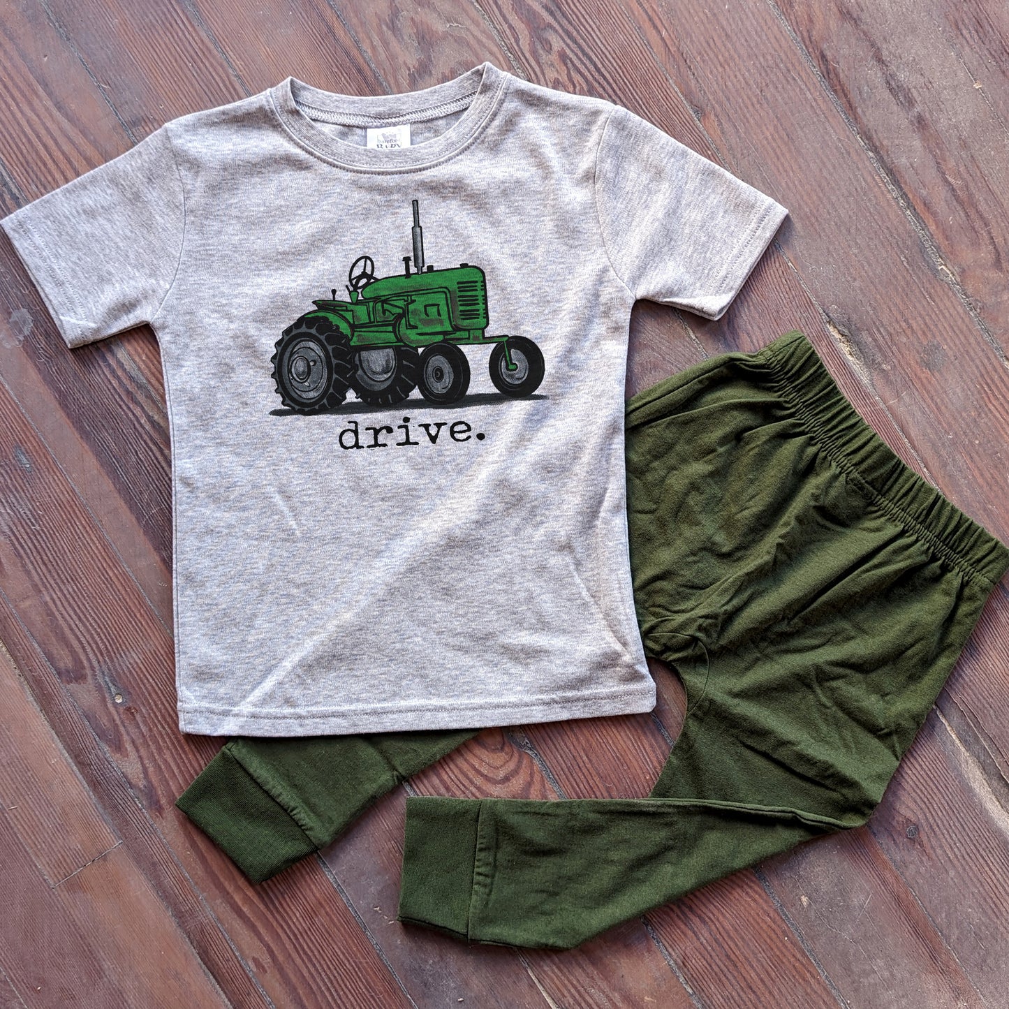 "drive" Set for Country Kids Sleep 'n Play Set | Size 2T through 5T | Includes Shirt & Joggers