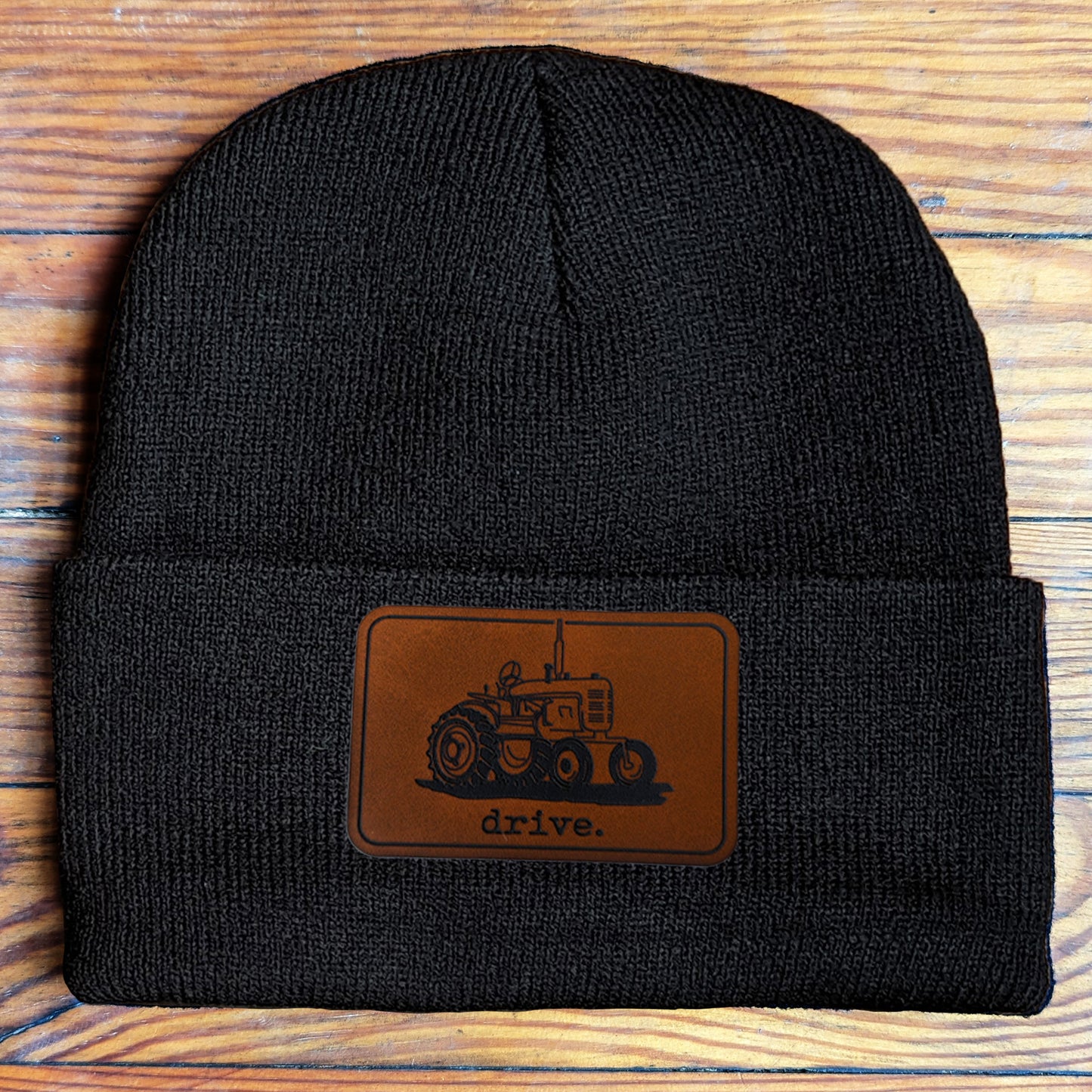 "Drive" Tractor Country Kid Beanie Hat | One Size Fits All | FOUR Color Options