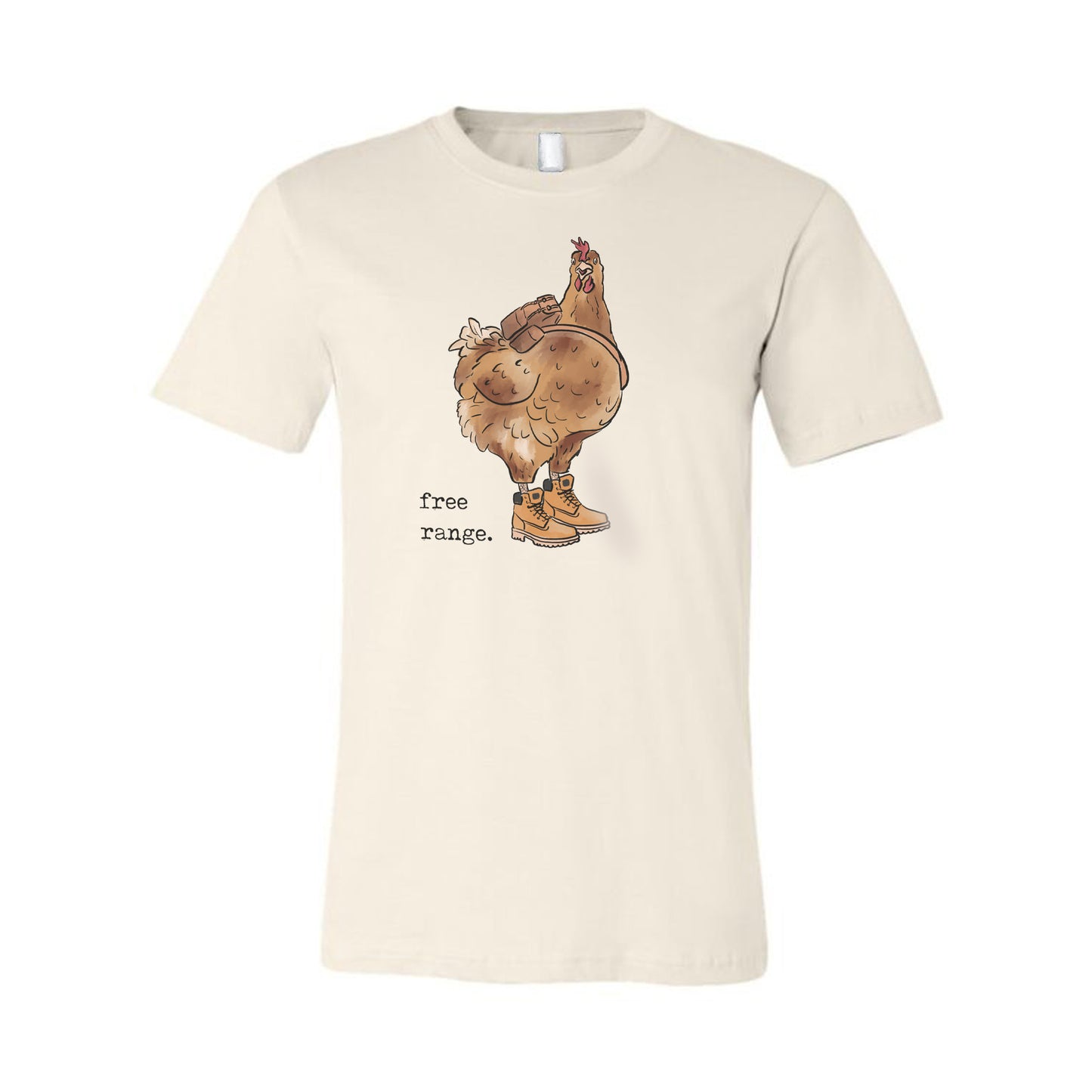 "Free Range" Funny Chicken Adult Mommy and Me Clothes