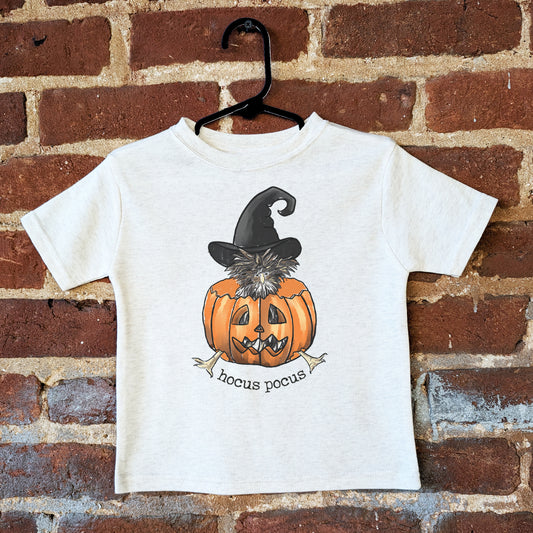 "Hocus Pocus" Halloween Chicken Toddler Tee