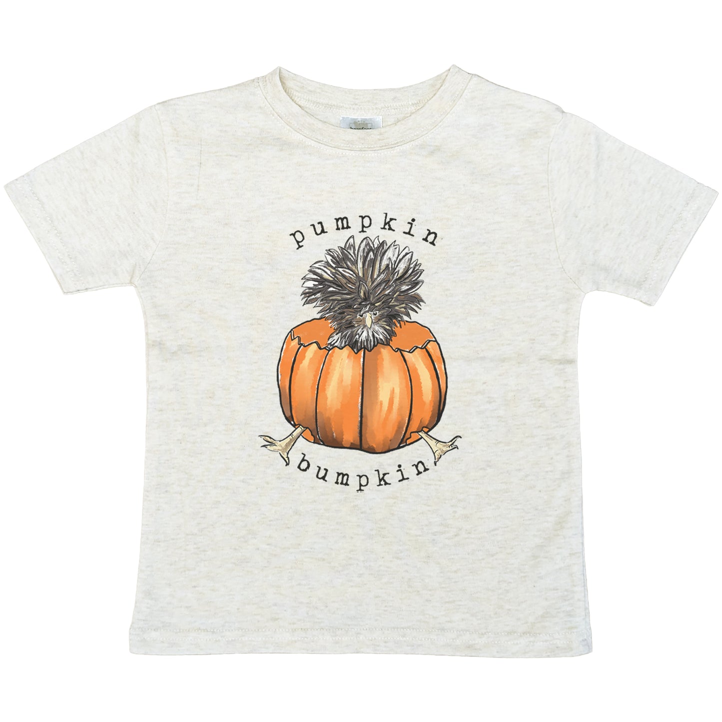 "Pumpkin Bumpkin" Country Chicken Tee for Kids