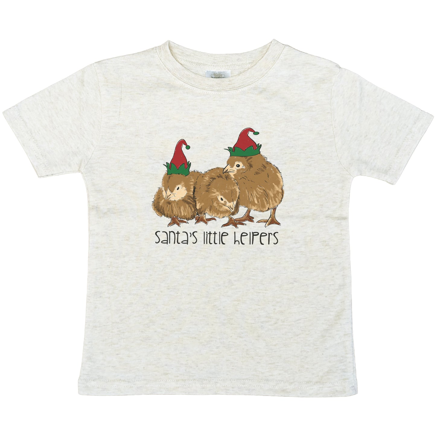 "Santa's Little Helpers" Christmas Chicken T-shirt for Kids